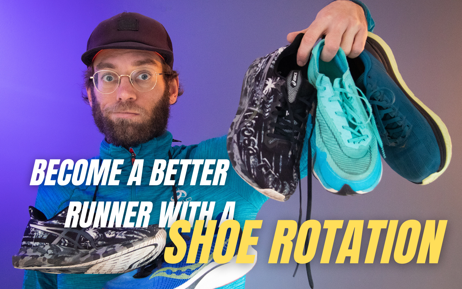 become a better runner with a running shoe rotation